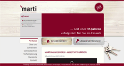 Desktop Screenshot of marti-ag.com